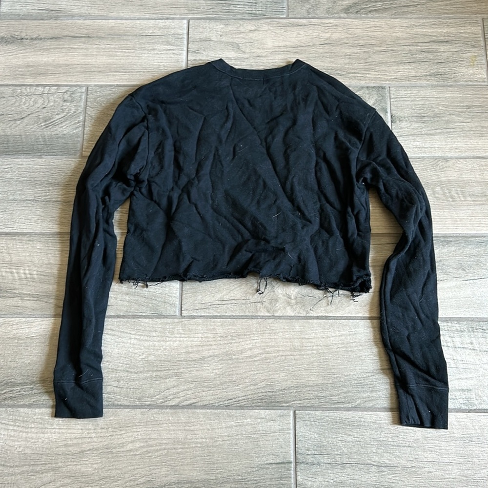 John Elliott Black Pullover Sweater View 5